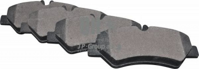 JP GROUP 1163707619 -  Комплект тормозных колодок, дисковый тормоз
